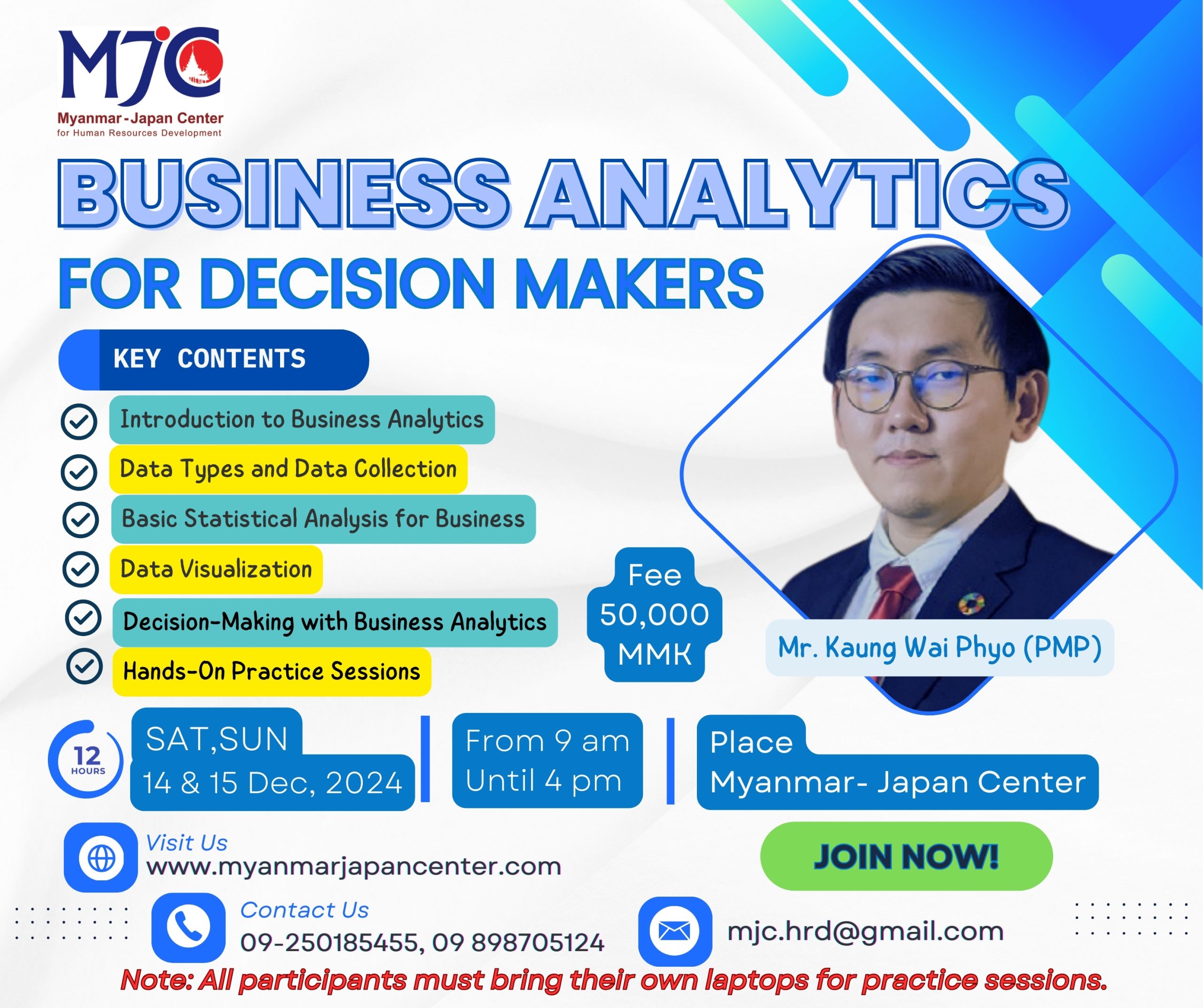 “Business Analytics for Decision Makers”